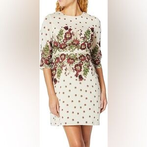 NWT Gabby Skye organza floral dress. Size 12